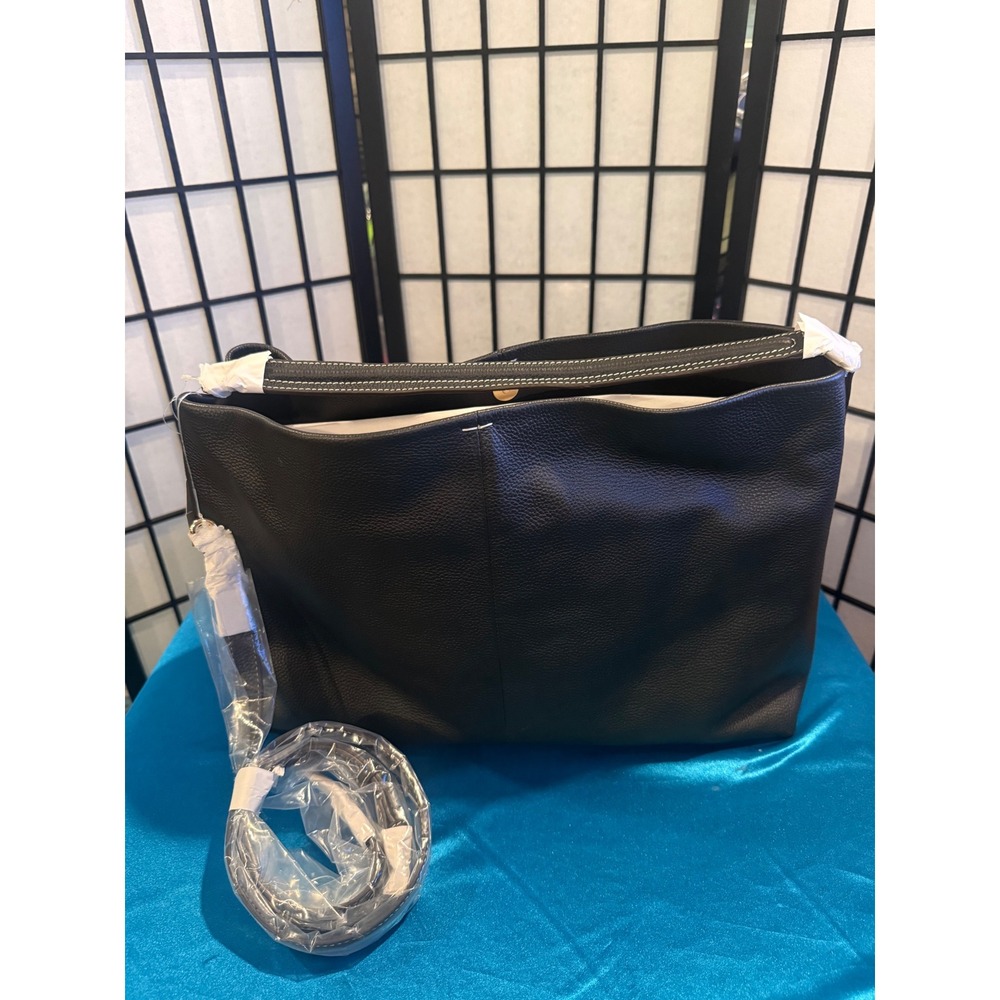 ✨ J.Jill Bowen Convertible Shoulder Bag — BLACK — NWT ✨